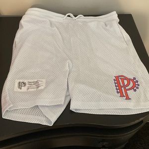 prospective projects mesh shorts